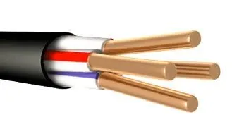 Кабель ВВГЭнг 3х4+1х2,5