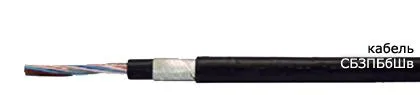 Кабель СБЗПБбШв 9х2х2,5
