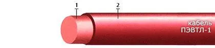 Кабель ПЭВТЛ-1 0,530