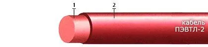 Кабель ПЭВТЛ-2 1,25